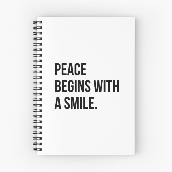 Item preview, Peace begins with smile.  designed and sold by Enchantedbox.