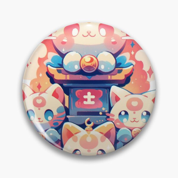Item preview, LUCKY CAT japannese maneki neko designed and sold by kitidach-create.