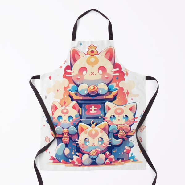 Item preview, LUCKY CAT japannese maneki neko designed and sold by kitidach-create.