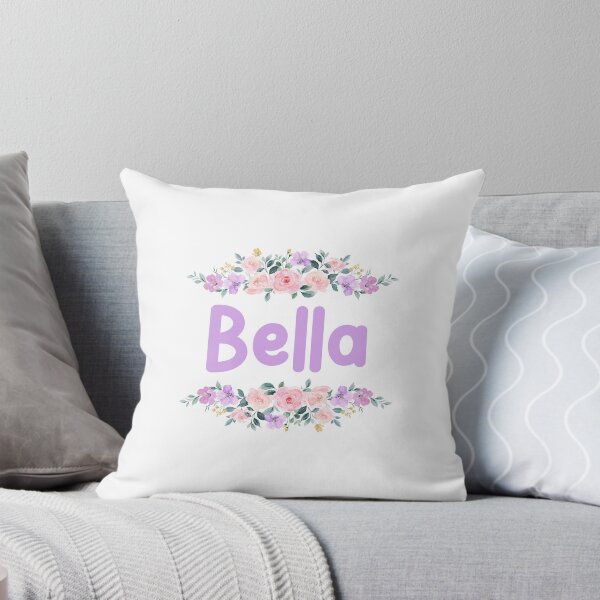 Item preview, Purple Flower Bella Name Label designed and sold by NormadWorld.