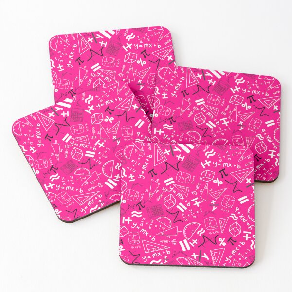 Item preview, mathematics teacher funny teaching maths pink pattern designed and sold by DesignYourWaystore.