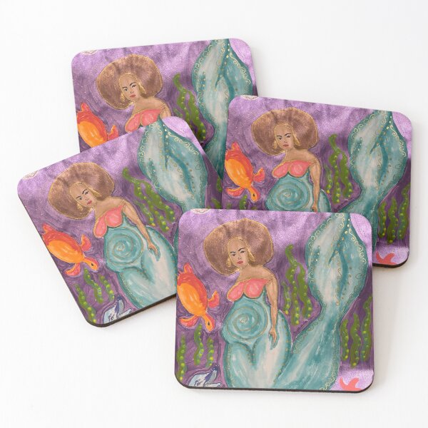 Item preview, African Mermaid Queen Of The Sea designed and sold by Ann Marie Olsen.
