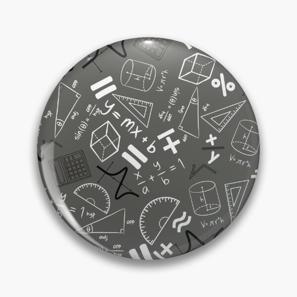Item preview, mathematics teacher funny teaching maths grey pattern designed and sold by DesignYourWaystore.