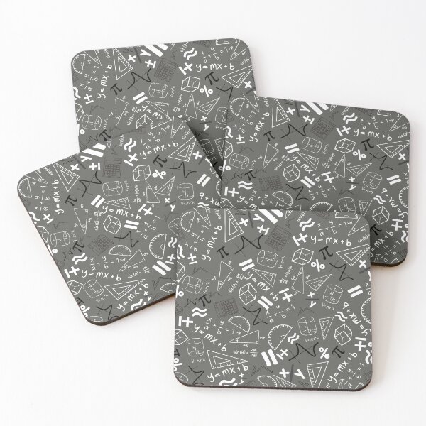 Item preview, mathematics teacher funny teaching maths grey pattern designed and sold by DesignYourWaystore.