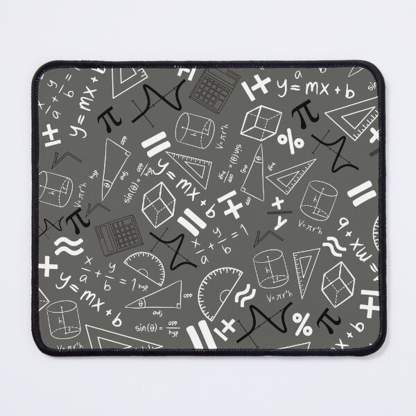 Item preview, mathematics teacher funny teaching maths grey pattern designed and sold by DesignYourWaystore.