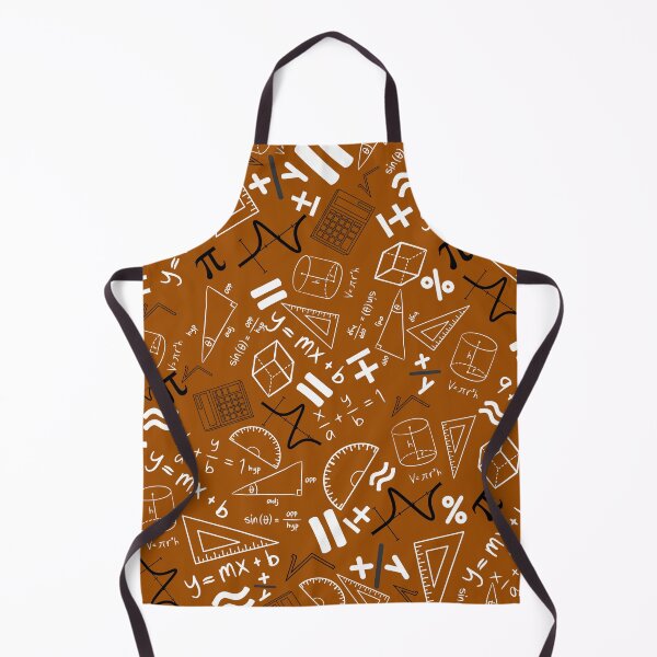 Item preview, math teacher funny teaching maths brown pattern designed and sold by DesignYourWaystore.