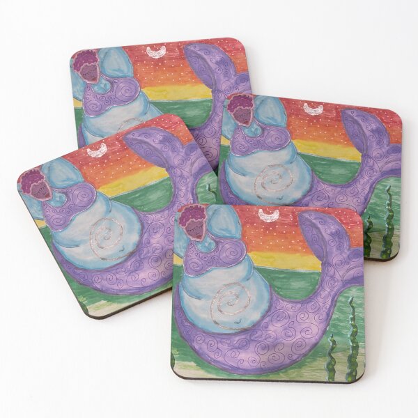 Item preview, Curvy Rainbow Mermaid designed and sold by Ann Marie Olsen.