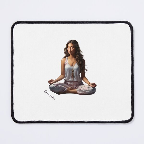 Item preview, Attractive girl doing contemplation designed and sold by SpicyOne.
