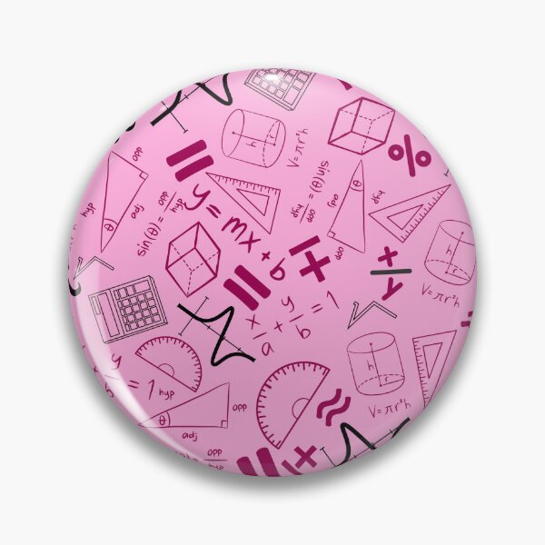 Item preview, math teacher funny teaching maths soft pink pattern designed and sold by DesignYourWaystore.
