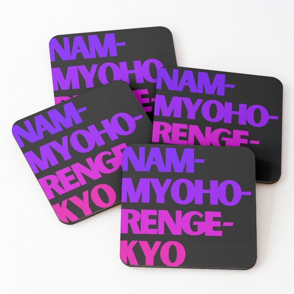Item preview, Nam-Myoho-Renge-Kyo (purple & pink) designed and sold by barronangMedia.