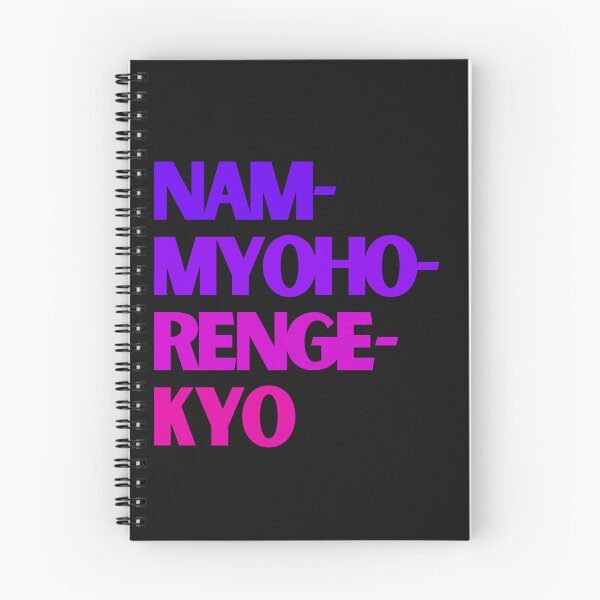 Item preview, Nam-Myoho-Renge-Kyo (purple & pink) designed and sold by barronangMedia.
