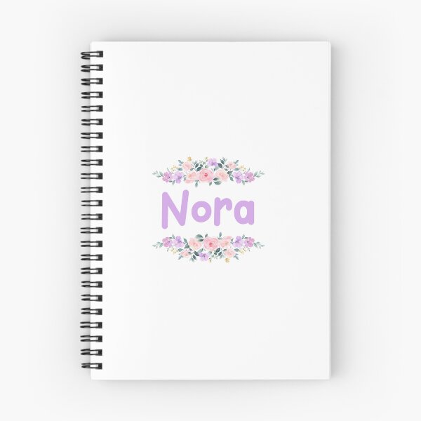 Item preview, Purple Flower Nora Name Label designed and sold by NormadWorld.