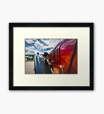 September 15, 2017. Gresswiller, Bas-Rhin, France Framed Print