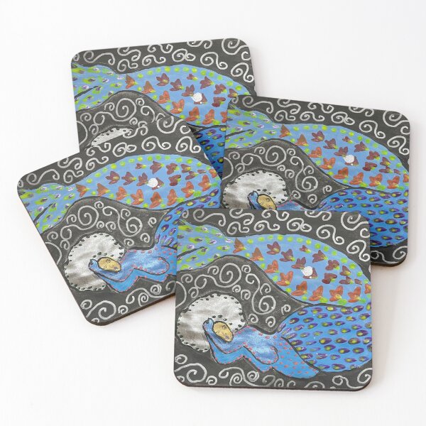 Item preview, Curvy Mermaid With Spirals designed and sold by Ann Marie Olsen.