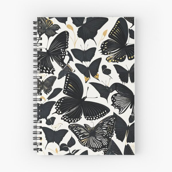 Item preview, 001 Black Swallowtail Butterfly in Nordic Minimalist Design designed and sold by Alexis Art Collection.