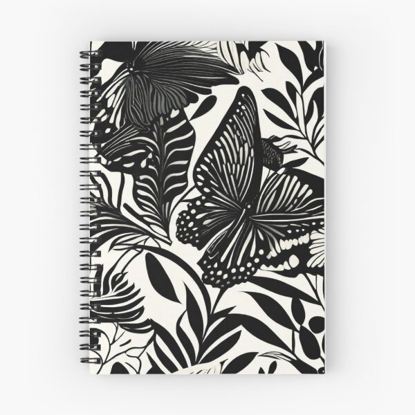 Item preview, 002 Black Swallowtail Butterfly in Nordic Minimalist Design designed and sold by Alexis Art Collection.