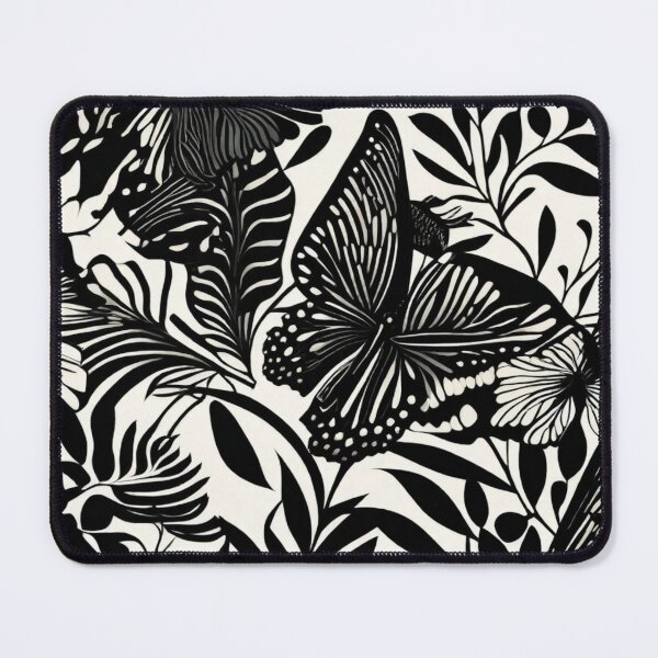 Item preview, 002 Black Swallowtail Butterfly in Nordic Minimalist Design designed and sold by Alexis Art Collection.