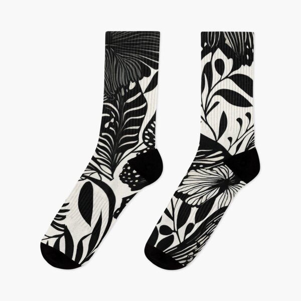 Item preview, 002 Black Swallowtail Butterfly in Nordic Minimalist Design designed and sold by Alexis Art Collection.