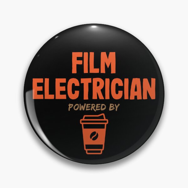 Item preview, Film Electrician Powered by Coffee designed and sold by NermilioDesigns.