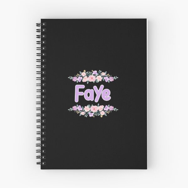 Item preview, Purple Flower Faye Name Label (Black) designed and sold by NormadWorld.
