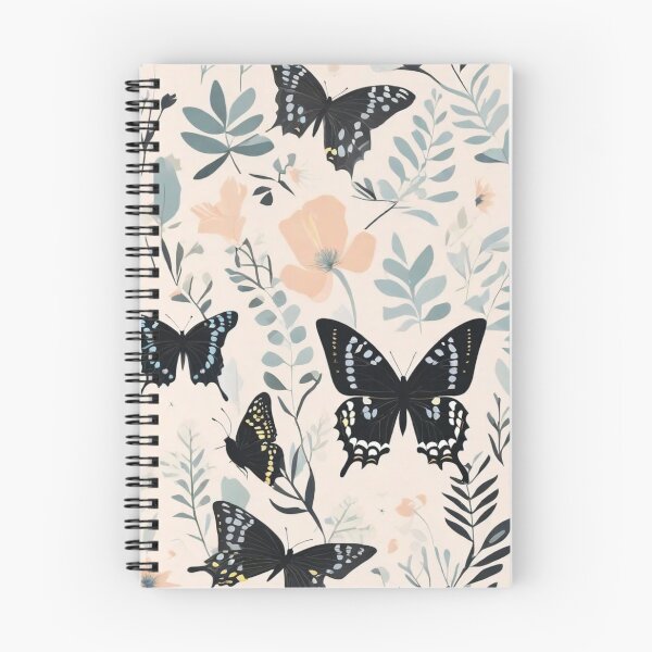 Item preview, 003 Black Swallowtail Butterfly in Nordic Minimalist Design designed and sold by Alexis Art Collection.