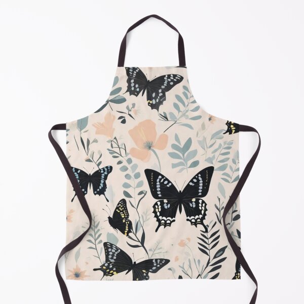 Item preview, 003 Black Swallowtail Butterfly in Nordic Minimalist Design designed and sold by Alexis Art Collection.