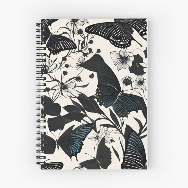 Item preview, 004 Black Swallowtail Butterfly in Nordic Minimalist Design designed and sold by Alexis Art Collection.
