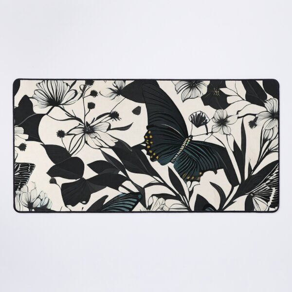 Item preview, 004 Black Swallowtail Butterfly in Nordic Minimalist Design designed and sold by Alexis Art Collection.
