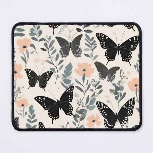 Item preview, 005 Black Swallowtail Butterfly in Nordic Minimalist Design designed and sold by Alexis Art Collection.