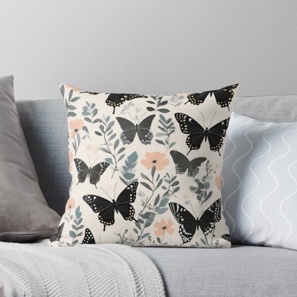 Item preview, 005 Black Swallowtail Butterfly in Nordic Minimalist Design designed and sold by Alexis Art Collection.