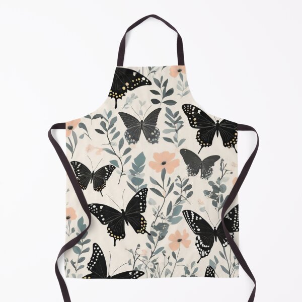 Item preview, 005 Black Swallowtail Butterfly in Nordic Minimalist Design designed and sold by Alexis Art Collection.