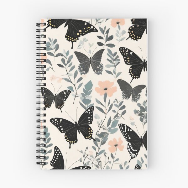 Item preview, 005 Black Swallowtail Butterfly in Nordic Minimalist Design designed and sold by Alexis Art Collection.