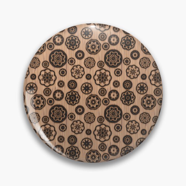 Item preview, Floral ornament burned designed and sold by Marcu Ioachim.
