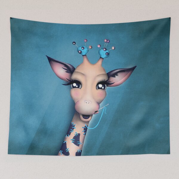 Item preview, Pin Cushion Giraffe designed and sold by schwebewesen.