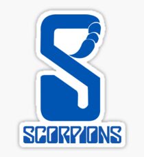 Blue Scorpions Sticker