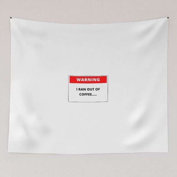 Item preview,  Warning I ran out of coffee designed and sold by Amidesigns24.