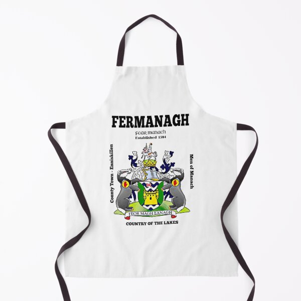Item preview, Irish County Fermanagh Ireland Crest, Translation & More designed and sold by REAL IRISH GIFTS.
