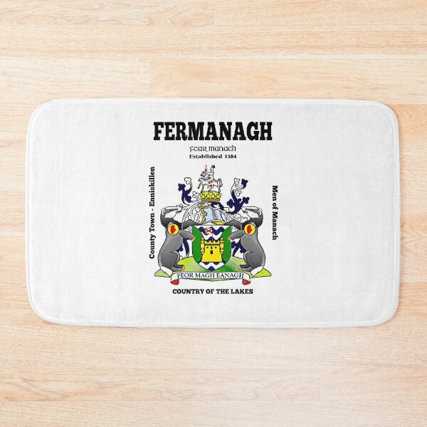 Artikelvorschau, Wappen der Grafschaft Fermanagh, Irland – Übersetzung & mehr entworfen und verkauft von REAL IRISH GIFTS.