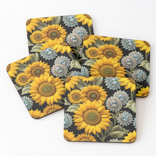 Item preview, Sunflowers and Diamonds designed and sold by purplesensation.