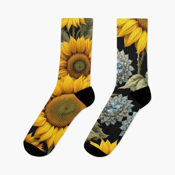 Item preview, Sunflowers and Diamonds designed and sold by purplesensation.