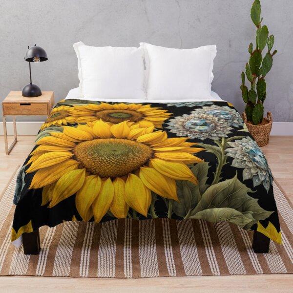 Item preview, Sunflowers and Diamonds designed and sold by purplesensation.