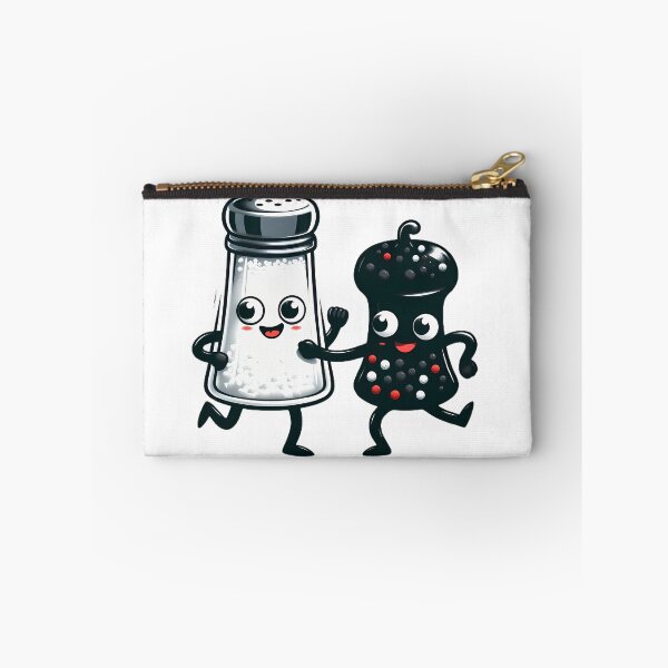 Item preview, Dancing Food: dancing salt and pepper mill designed and sold by CreativeSparkzz.