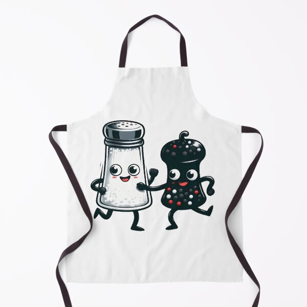 Item preview, Dancing Food: dancing salt and pepper mill designed and sold by CreativeSparkzz.