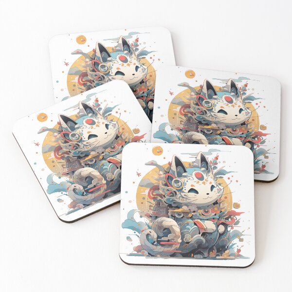 Item preview, LUCKY CAT japannese maneki neko designed and sold by kitidach-create.