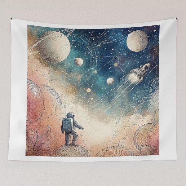 Item preview, Fantasy space universe designed and sold by yumi86.