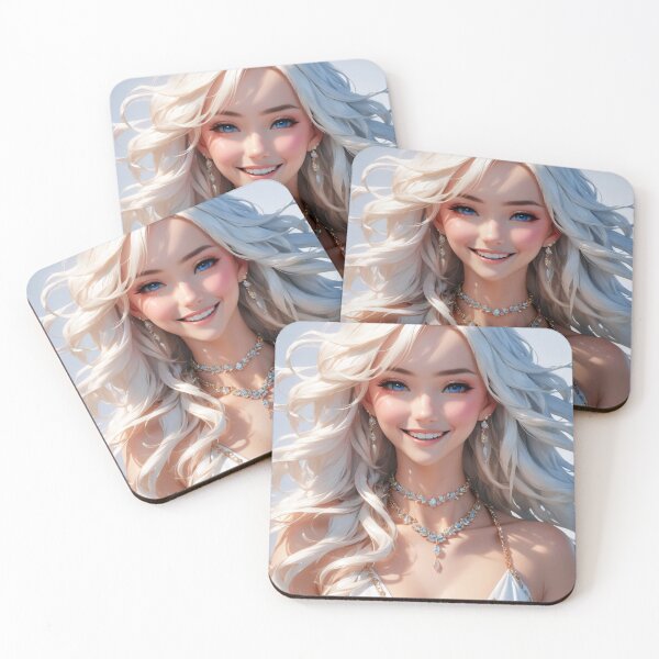 Artikelvorschau, Blonde Anime-Mädchen-Prinzessin entworfen und verkauft von Bunmigraphics .