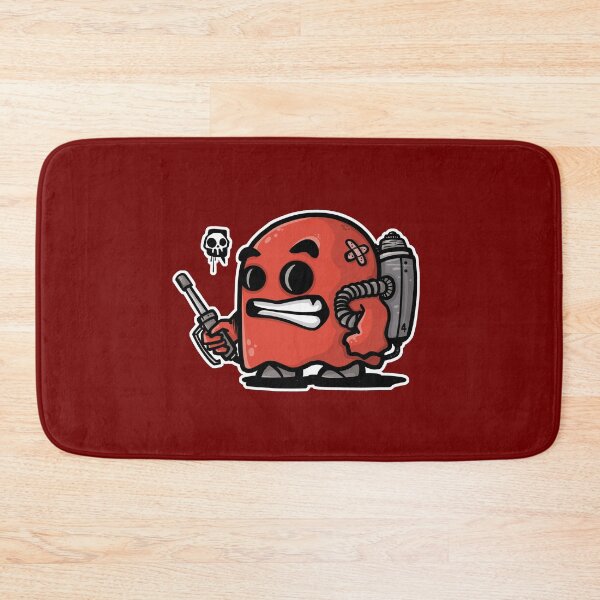 Item preview, Red Fumigator Ghost designed and sold by manuvila.