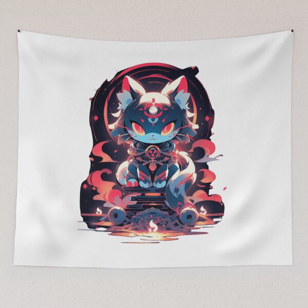 Item preview, LUCKY CAT japannese maneki neko designed and sold by kitidach-create.