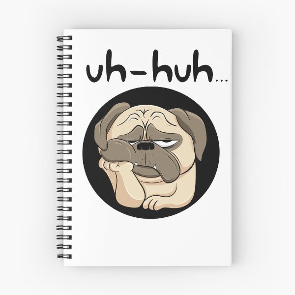 Item preview, bored pug designed and sold by KrustyKrafty.