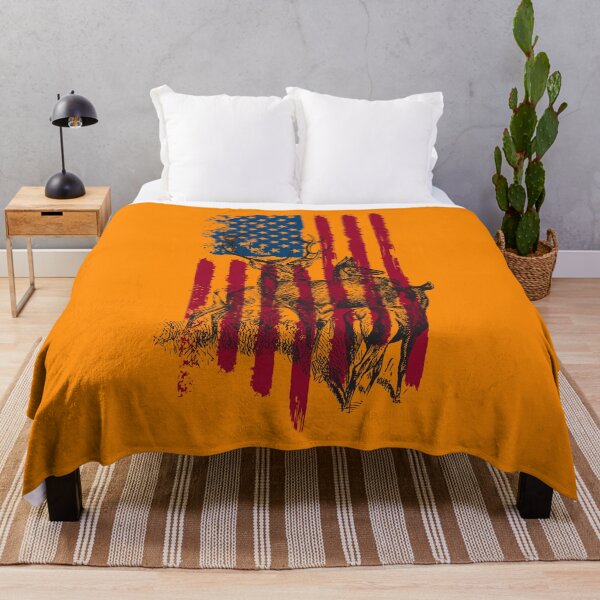 Item preview, American Flag Deer Hunter designed and sold by Wild-Co.